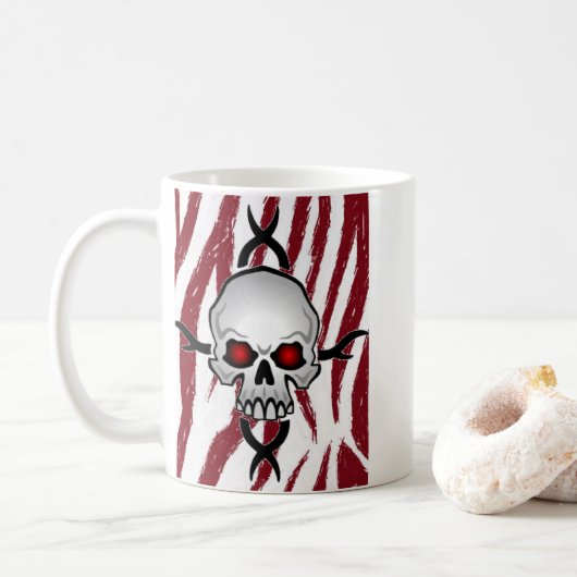 Mug crâne de mouton (Avec donut)