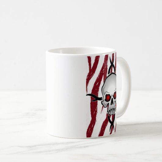Mug crâne de mouton (Devant droit)
