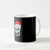Mug Crâne de Noël (Devant droit)