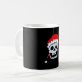 Mug Crâne de Noël (Devant gauche)