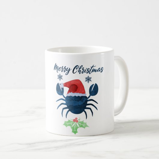 Mug Crâne de Noël (Devant droit)