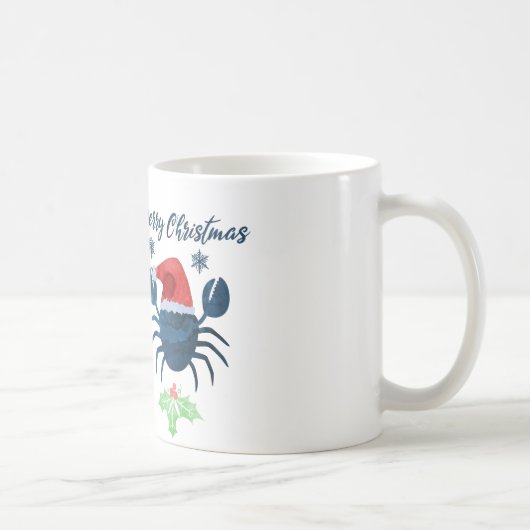 Mug Crâne de Noël (Droite)