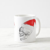 Mug Crâne de Noël (Devant droit)