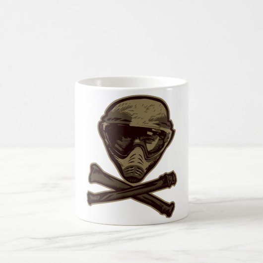 Mug Crâne de Paintball (Centre)