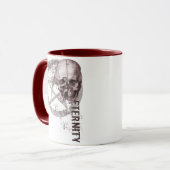 Mug Crâne de pentagramme (Devant gauche)