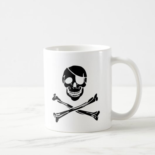 Mug Crâne de pirate (Droite)