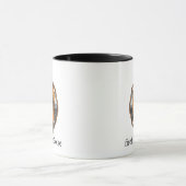 Mug Crâne de pompier personnalisé (Centre)