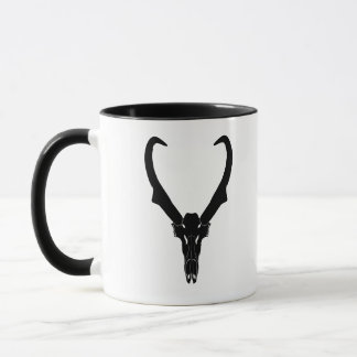 Mug Crâne de Pronghorn personnalisable