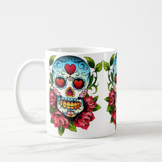 Mug Crâne de sucre (Gauche)
