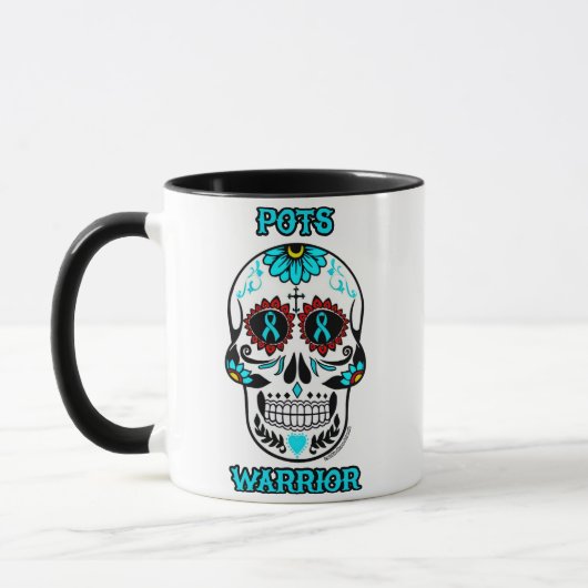 Mug Crâne de Sucre/Guerrier...POTS (Gauche)