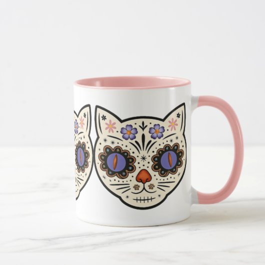 Mug Crâne de sucre Kitty Kat (Droite)