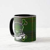 Mug Crâne de tartan de Holmes (Devant gauche)