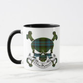 Mug Crâne de tartan du Mackenzie (Gauche)