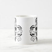 Mug Crâne de tatouage tribal (Centre)