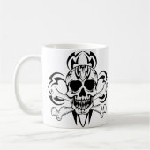 Mug Crâne de tatouage tribal (Gauche)