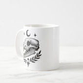 Mug Crâne de thylacine - Dotwork Conception inspirée d (Devant gauche)