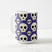 Mug Crâne déplaisant Cute Kawaii Goth (Devant gauche)