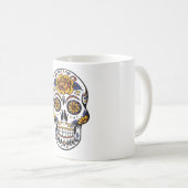 Mug Crâne d'Halloween (Devant droit)