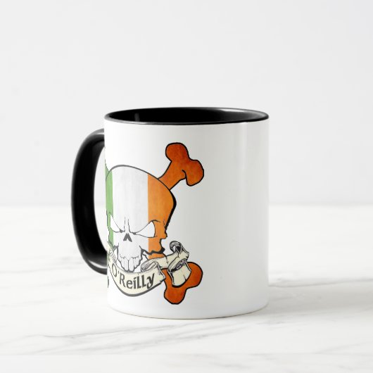 Mug Crâne d'Irlandais d'O'Reilly (Devant gauche)