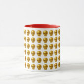 Mug Crâne Doré Luxe (Centre)