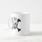 Mug Crâne du football (Devant gauche)