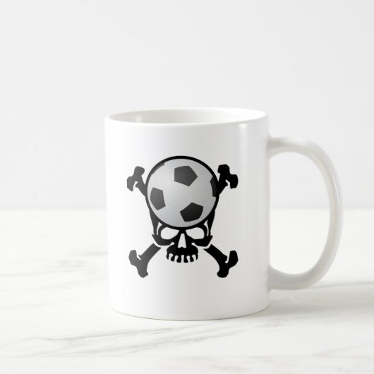 Mug Crâne du football (Droite)