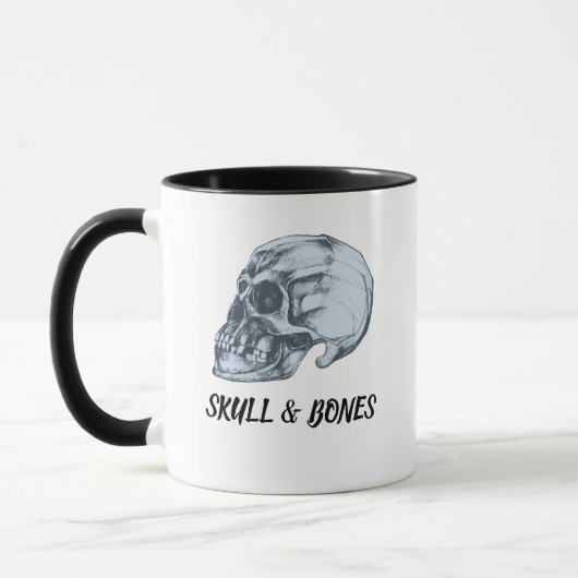 Mug Crâne effrayant pour Halloween (Gauche)