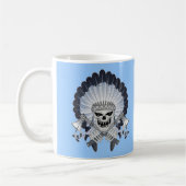 Mug Crâne en chef indien (Gauche)