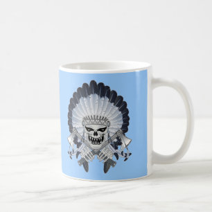 Mug Crâne en chef indien