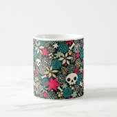 Mug Crâne en fleurs (Centre)