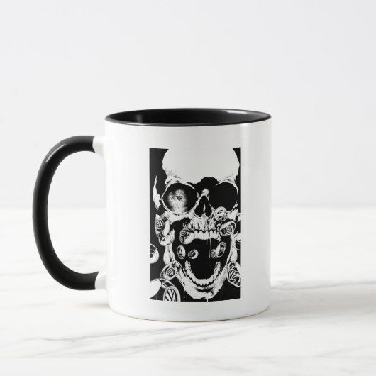 Mug Crâne et anneaux (Gauche)