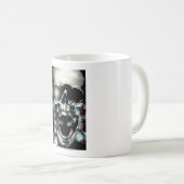 Mug Crâne et anneaux - Couleur (Devant droit)