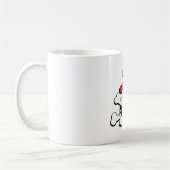 Mug Crâne et coeurs (Gauche)