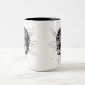 Mug Crâne et étoiles II (Centre)