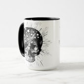 Mug Crâne et étoiles II (Devant gauche)