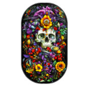 Mug Crâne et fleurs