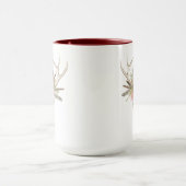 Mug Crâne et fleurs de cerfs (Centre)