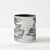 Mug Crâne et livres (Centre)