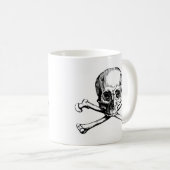 Mug Crâne et os (Devant droit)