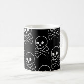 Mug Crâne et os croisés (Devant droit)