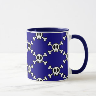 Mug Crâne et os croisés