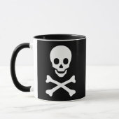 Mug Crâne et os croisés (Gauche)