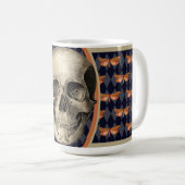 Mug Crâne et papillons (Devant droit)