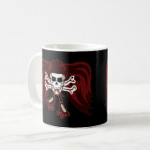 Mug crâne et patins (Devant gauche)