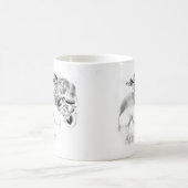 Mug Crâne et roses (Centre)