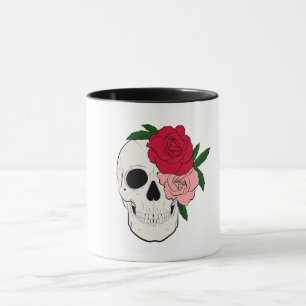 Mug Crâne et Roses