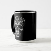 Mug Crâne floral (Devant gauche)