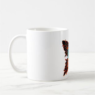 Mug Crâne gothique avec épée et fière conception triba