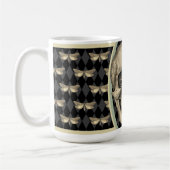 Mug Crâne gothique et papillons (Gauche)