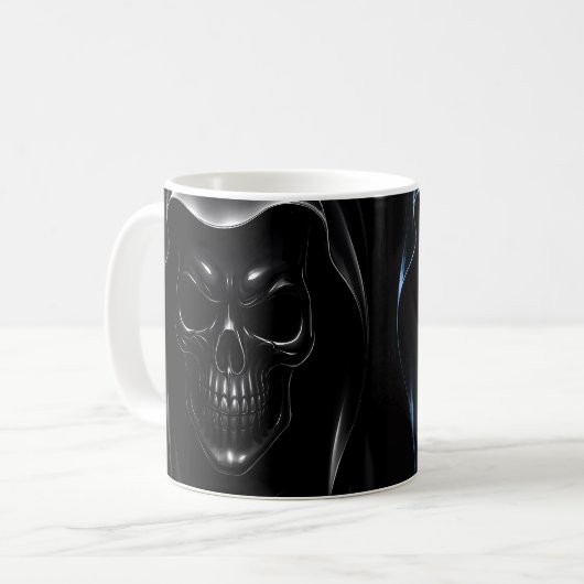Mug Crâne grasse (Devant gauche)
